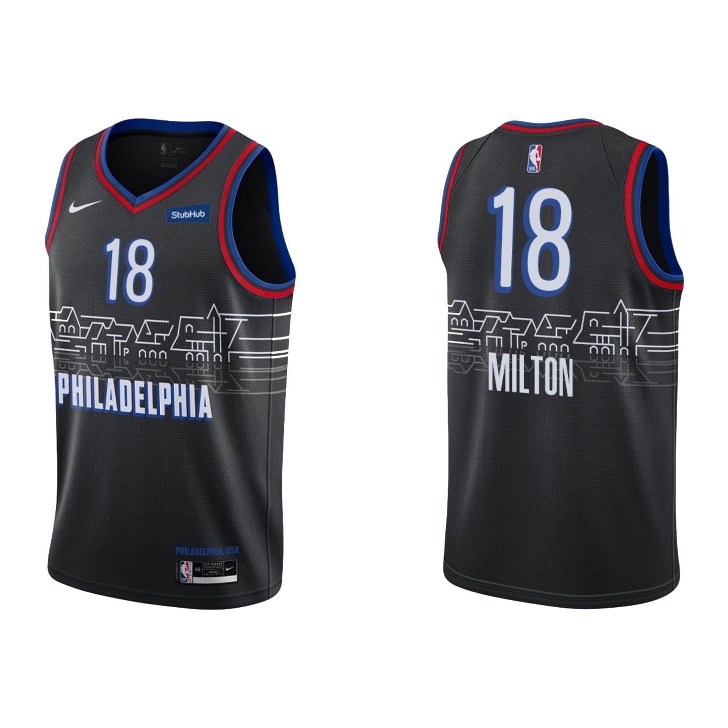 Shake Milton Philadelphia 76ers 18 Jersey