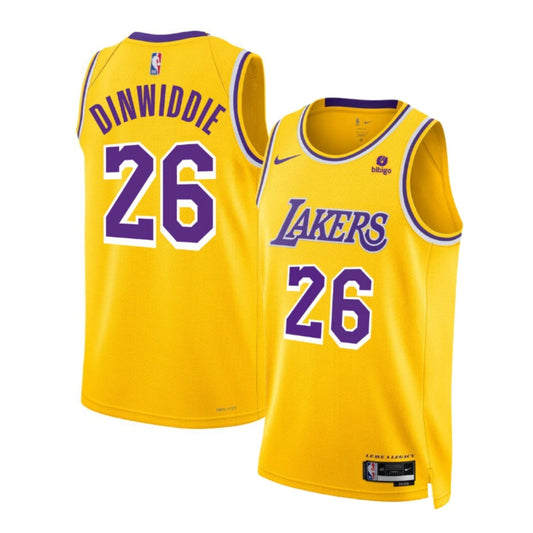 Spencer Dinwiddie Los Angeles Lakers 26 Jersey