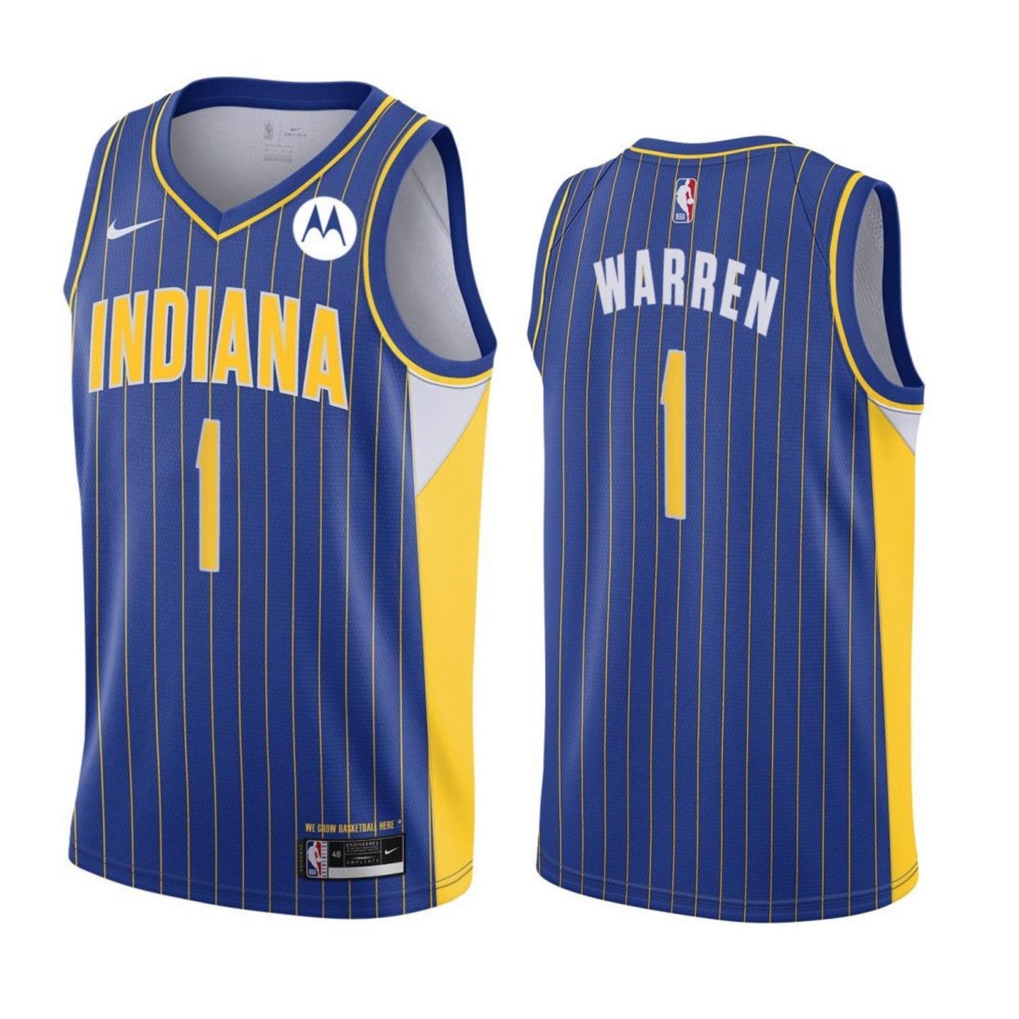 T.J Warren Indiana Pacers 1 Jersey