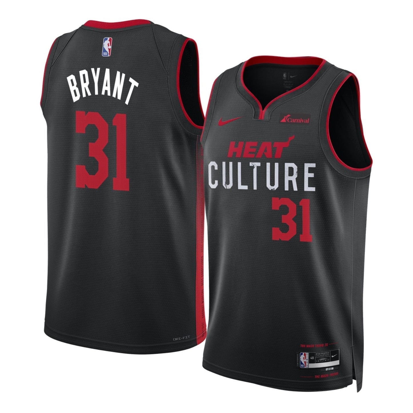 Thomas Bryant Miami Heat 31 Jersey