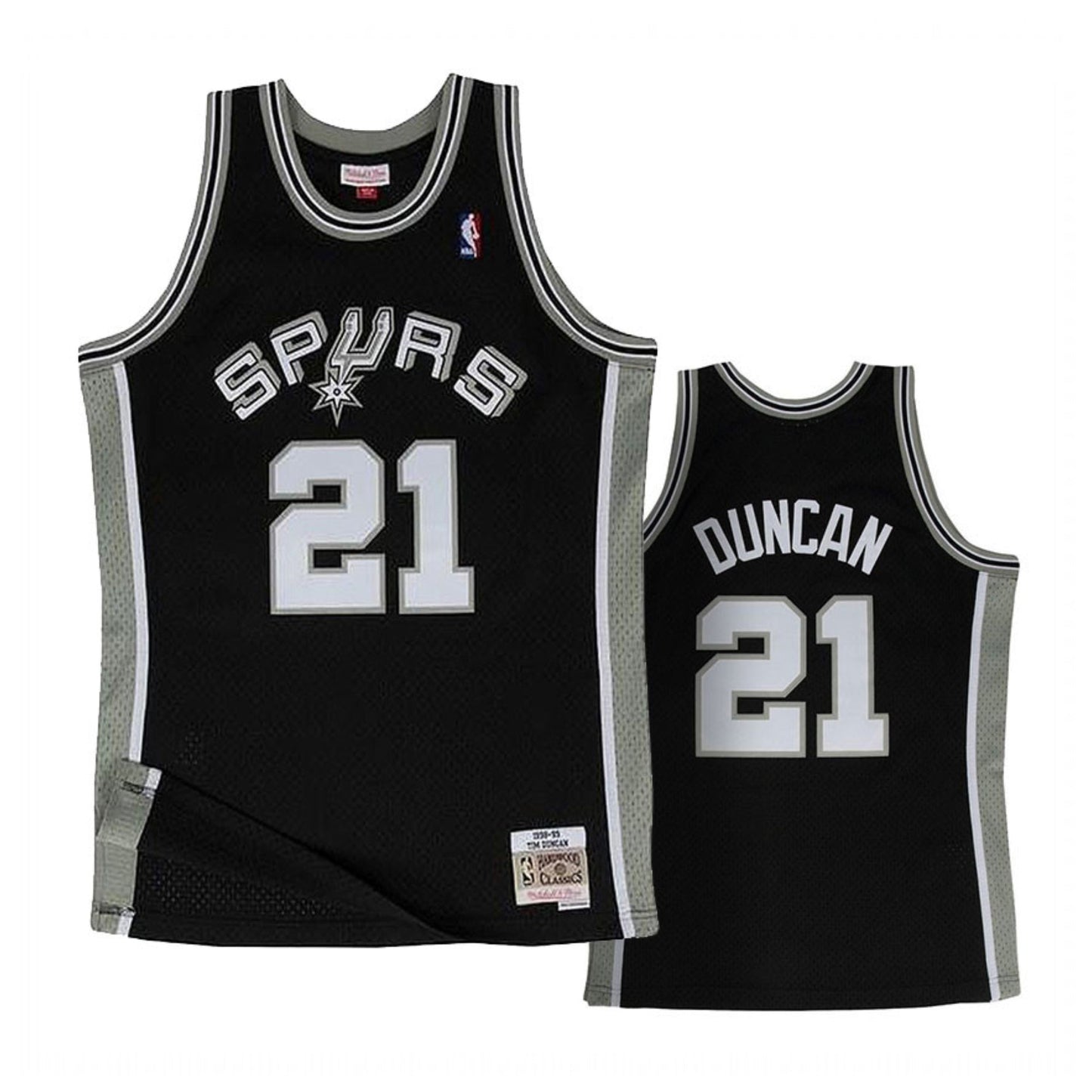 Tim Duncan San Antonio Spurs 21 Retro Jersey