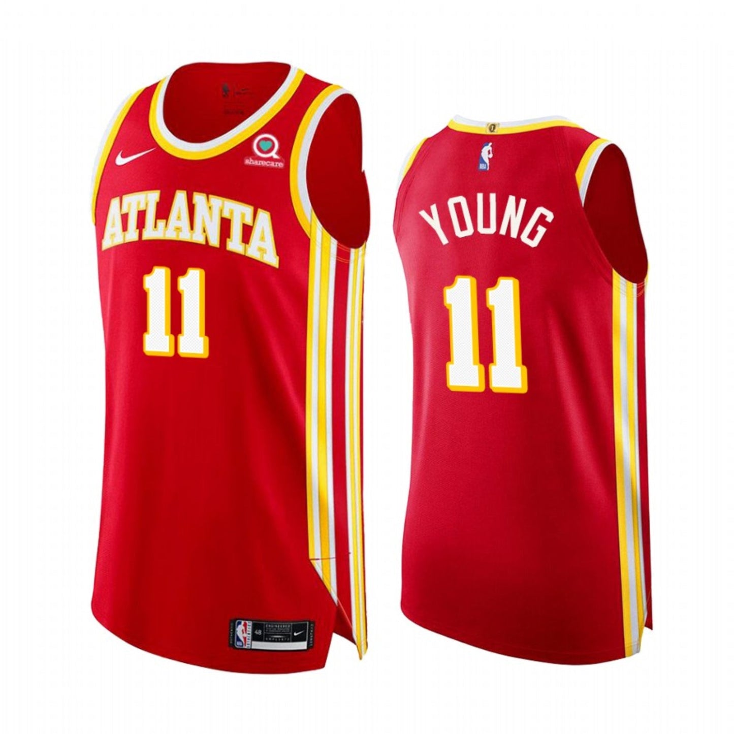 Basketball Trae Young Atlanta Hawks 11 Jersey