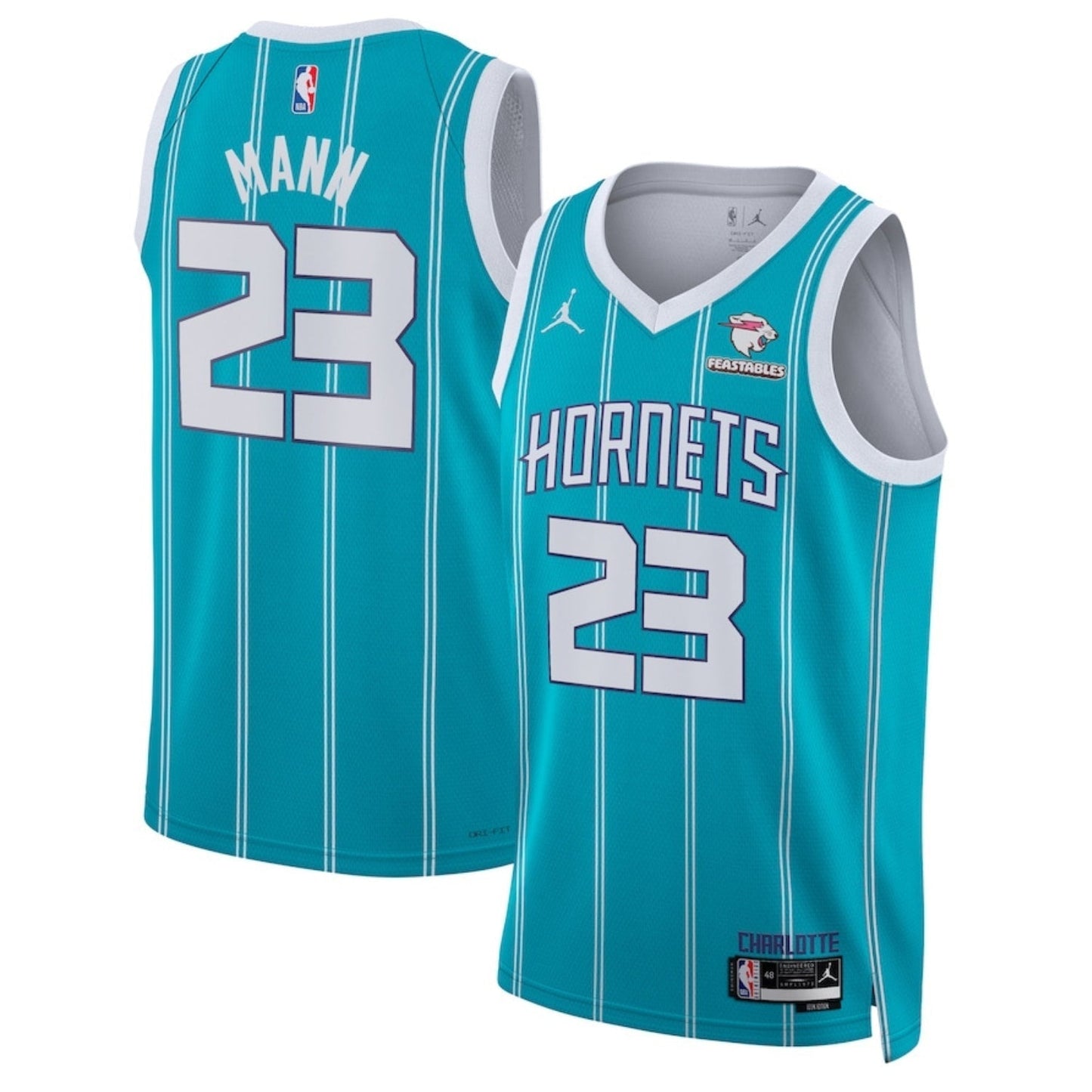 Tre Mann Charlotte Hornets 23 Jersey