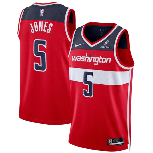 Tyus Jones Washington Wizards 5 Jersey