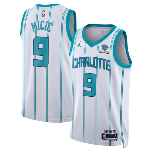 Basketball Vasilije Micic Charlotte Hornets 9 Jersey