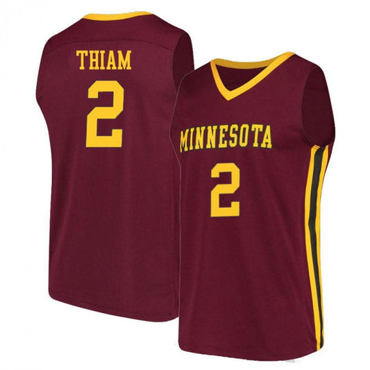NCAAB Abdoulaye Thiam Minnesota Golden Gophers 2 Jersey