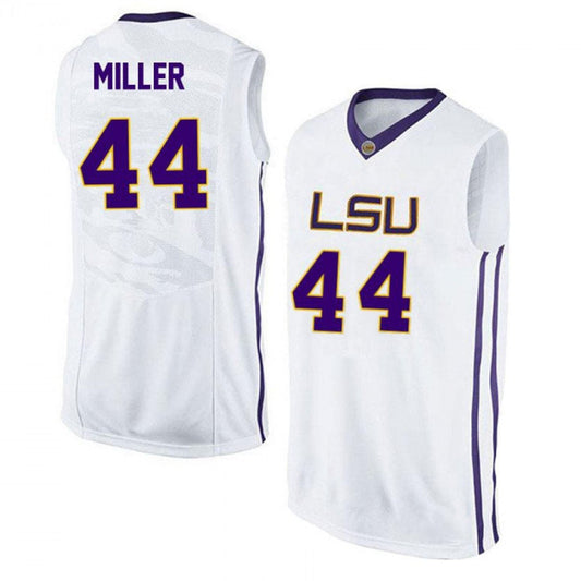 NCAAB Adam Miller LSU Tigers 44 Jersey