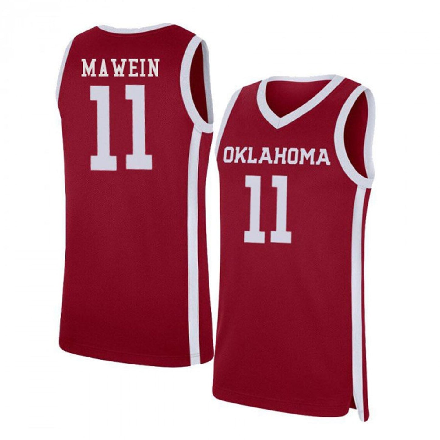 NCAAB Akol Mawein Oklahoma Sooners 11 Jersey
