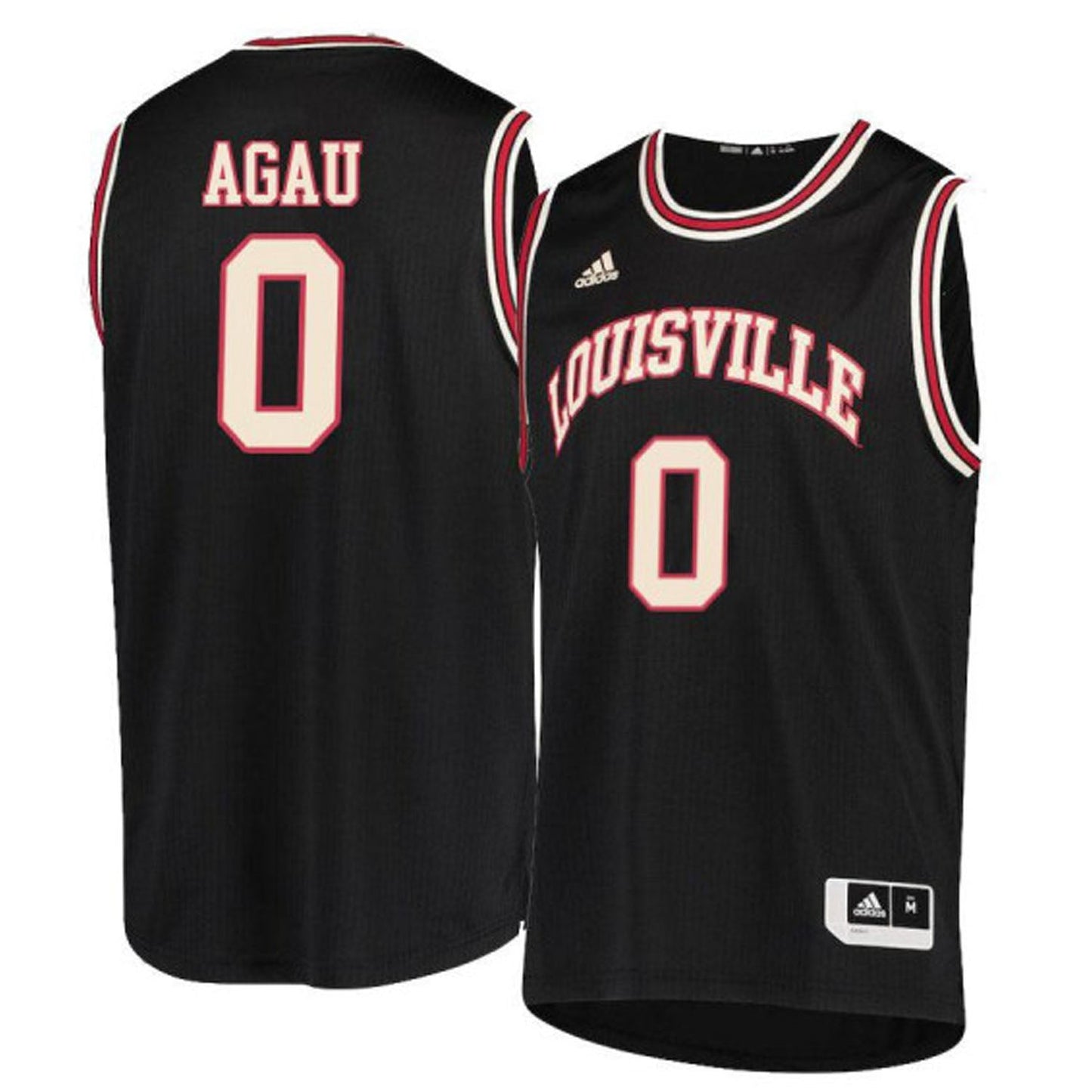 NCAAB Akoy Agau Louisville Cardinals 0 Jersey