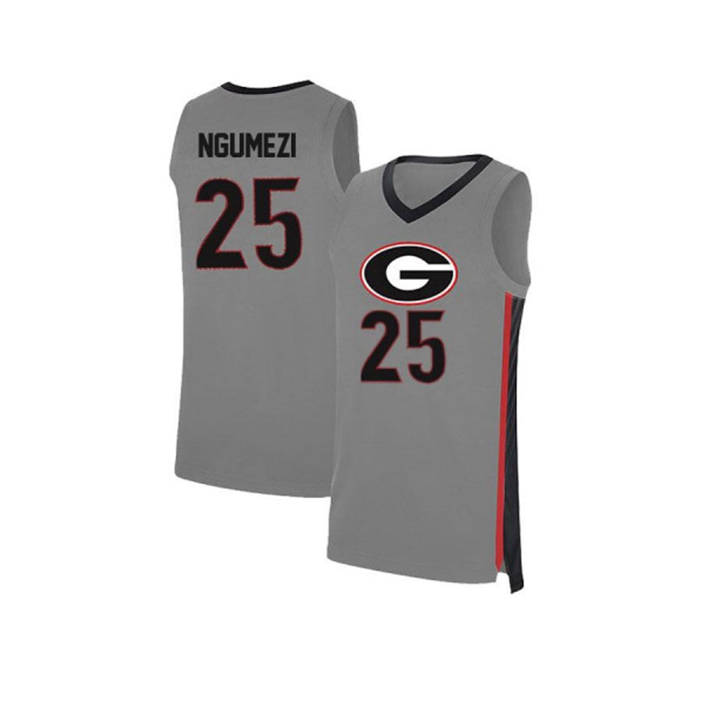 NCAAB Amanze Ngumezi Georgia Bulldogs 25 Jersey
