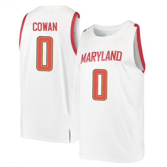 NCAAB Anthony Cowan Maryland Terrapins 0 Jersey