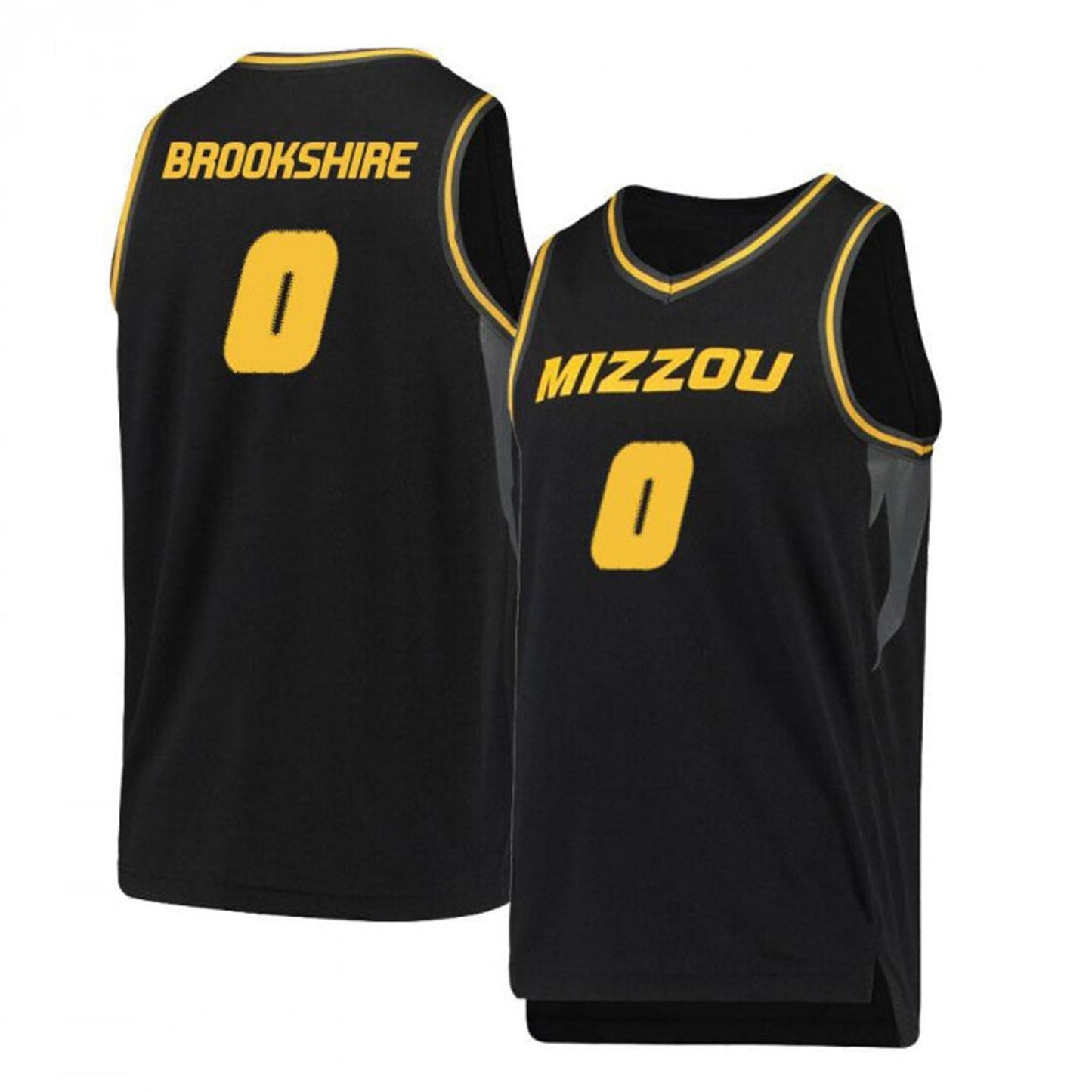 NCAAB Anton Brookshire Missouri Tigers 0 Jersey