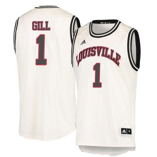 NCAAB Anton Gill Louisville Cardinals 1 Jersey