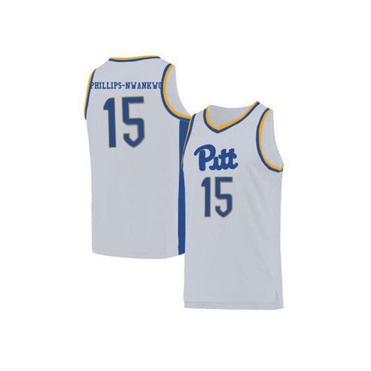 NCAAB Aron Phillips Nwankwo Pittsburgh Panthers 15 Jersey
