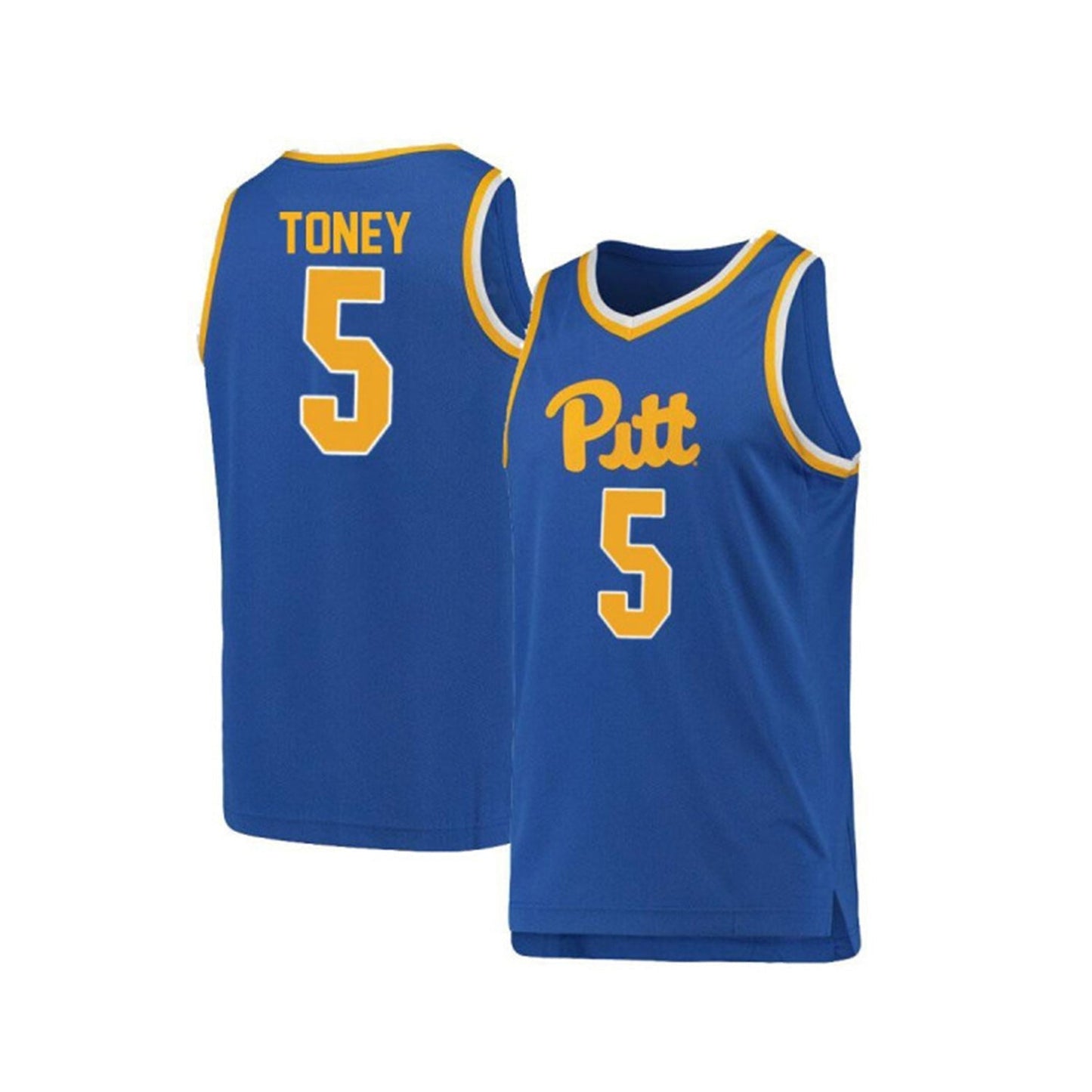 NCAAB AuDiese Toney Pittsburgh Panthers 5 Jersey