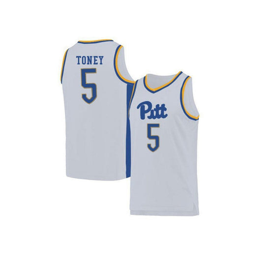 NCAAB AuDiese Toney Pittsburgh Panthers 5 Jersey