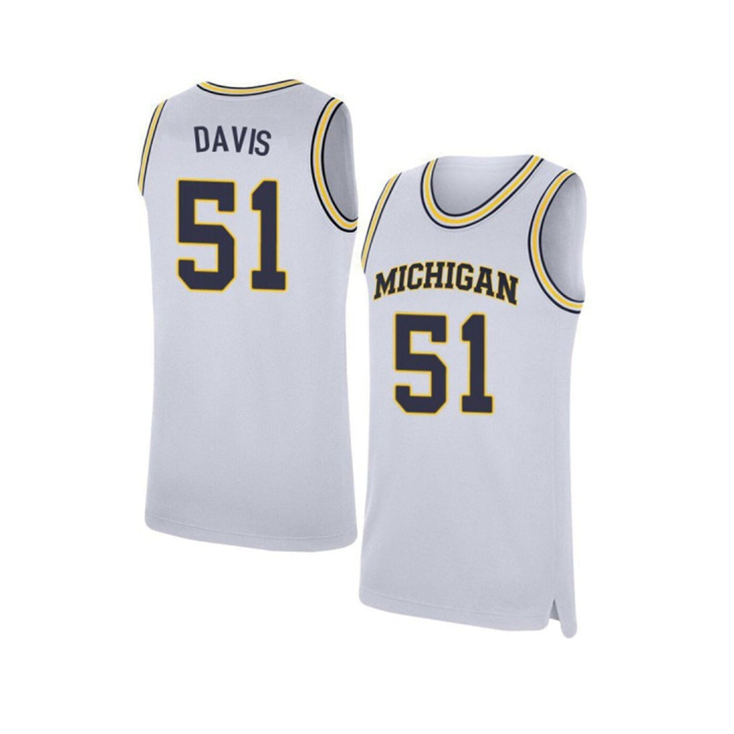 NCAAB Austin Davis Michigan Wolverines 51 Jersey
