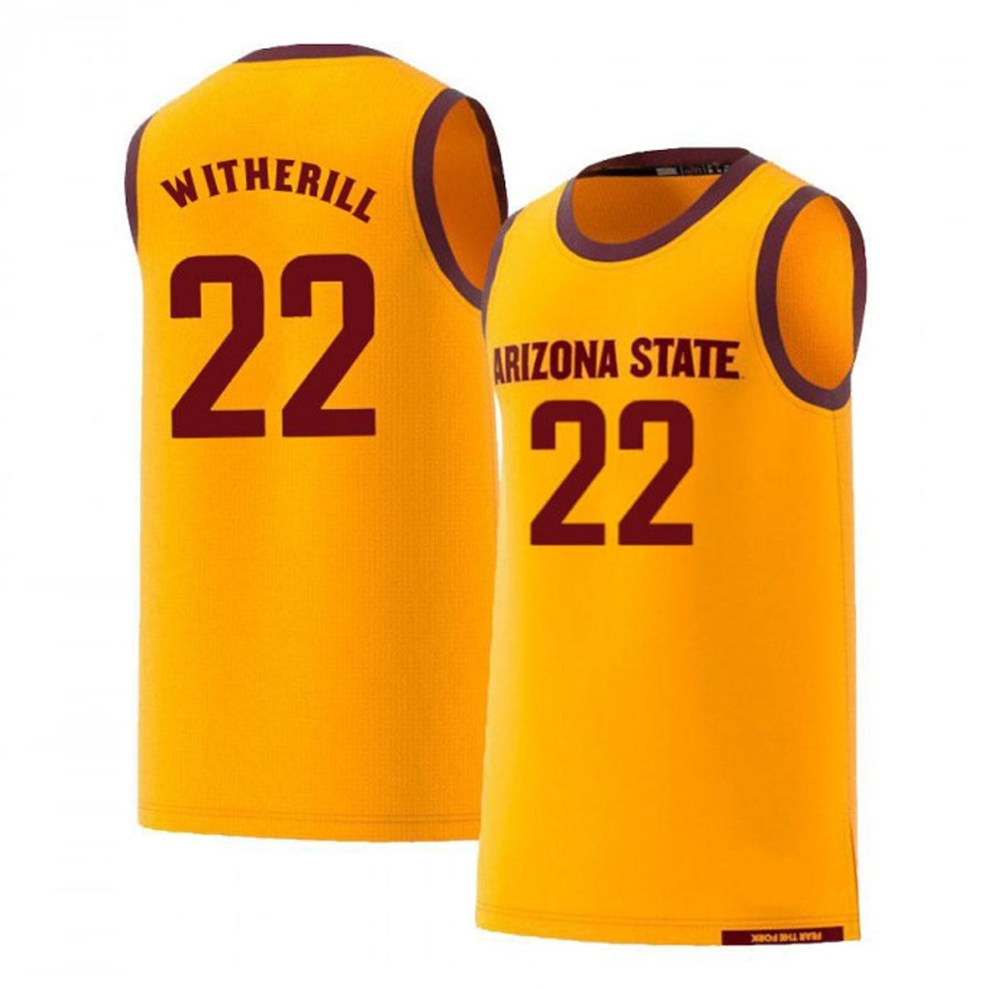 NCAAB Austin Witherill Arizona State Sun Devils 22 Jersey