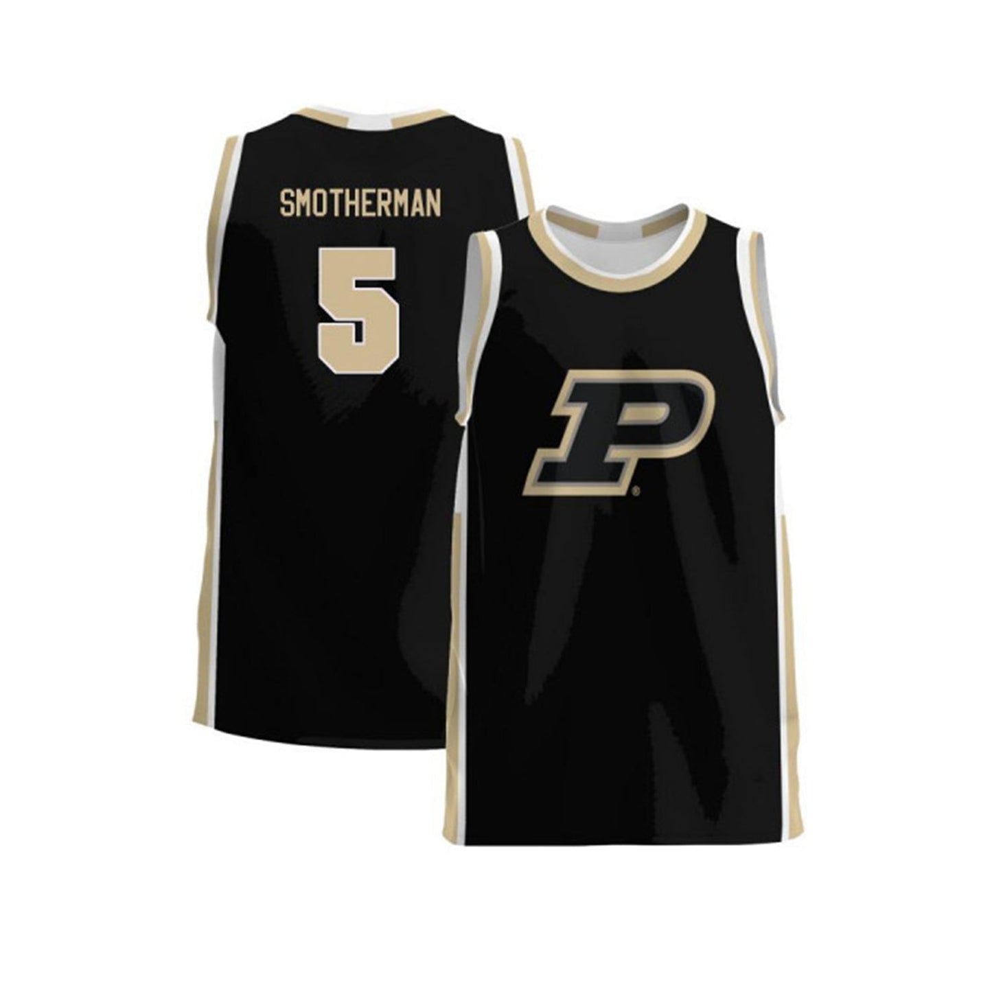 NCAAB Basil Smotherman Purdue Boilermakers 5 Jersey