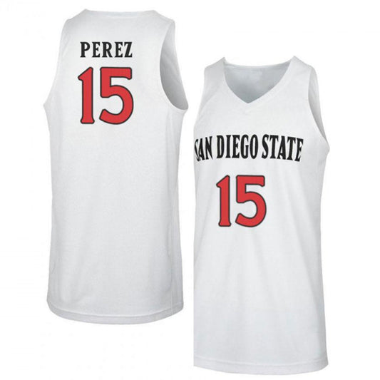 NCAAB Ben Perez San Diego State Aztecs 15 Jersey