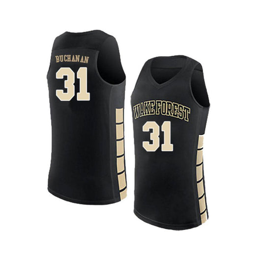 NCAAB Blake Buchanan Wake Forest Demon Deacons 31 Jersey