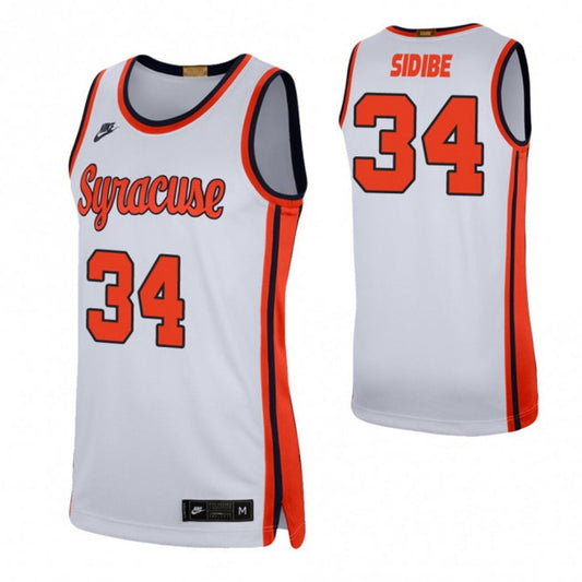 NCAAB Bourama Sidibe Syracuse Orange 34 Jersey