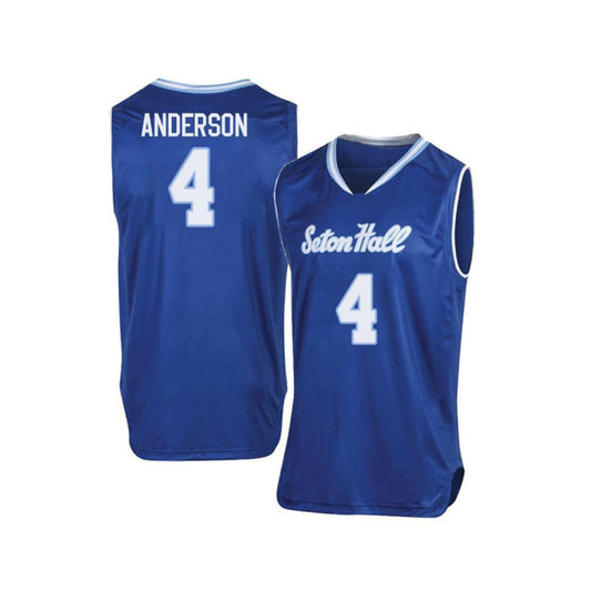 NCAAB Braeden Anderson Seton Hall Pirates 4 Jersey