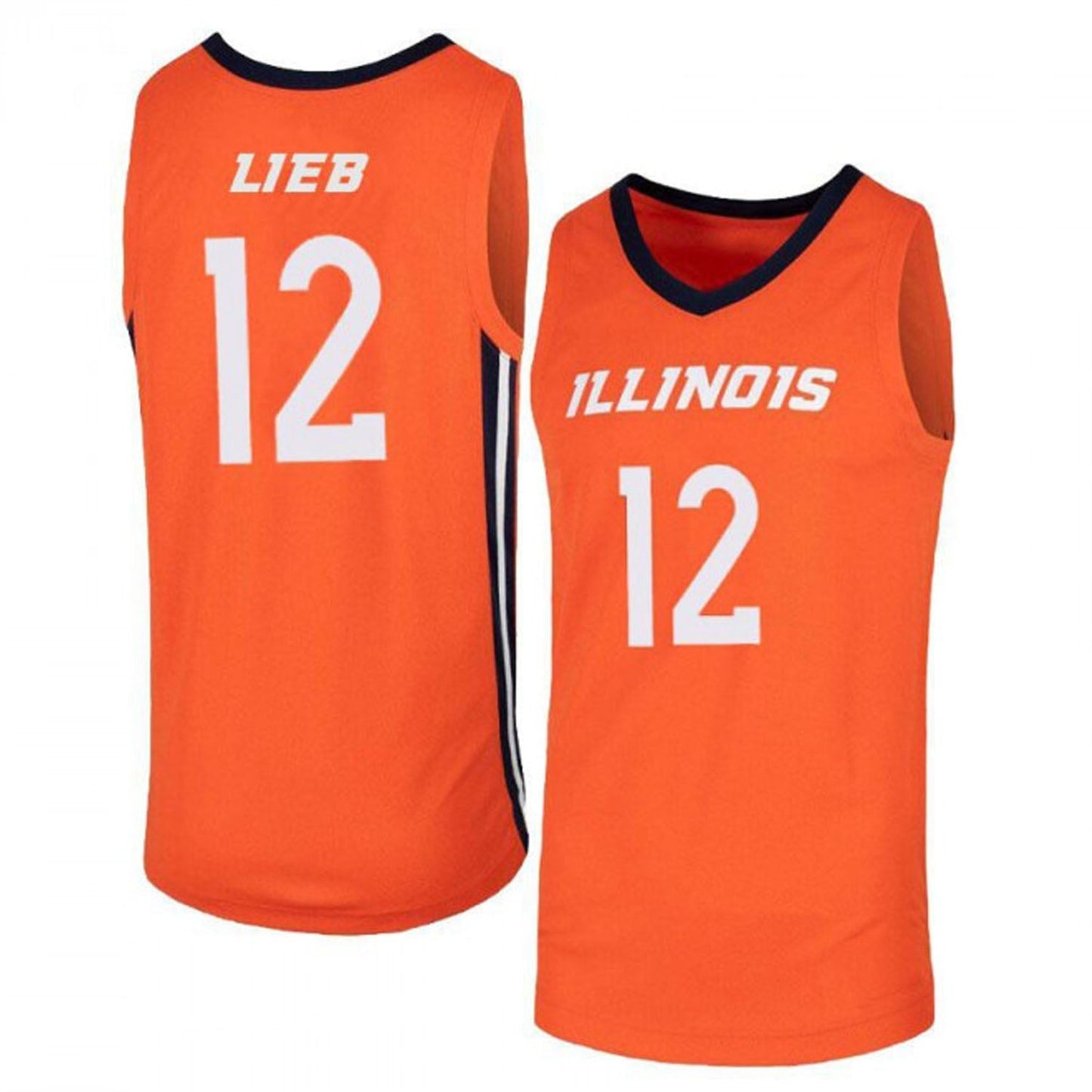 NCAAB Brandon Lieb Illinois Fighting Illini 12 Jersey