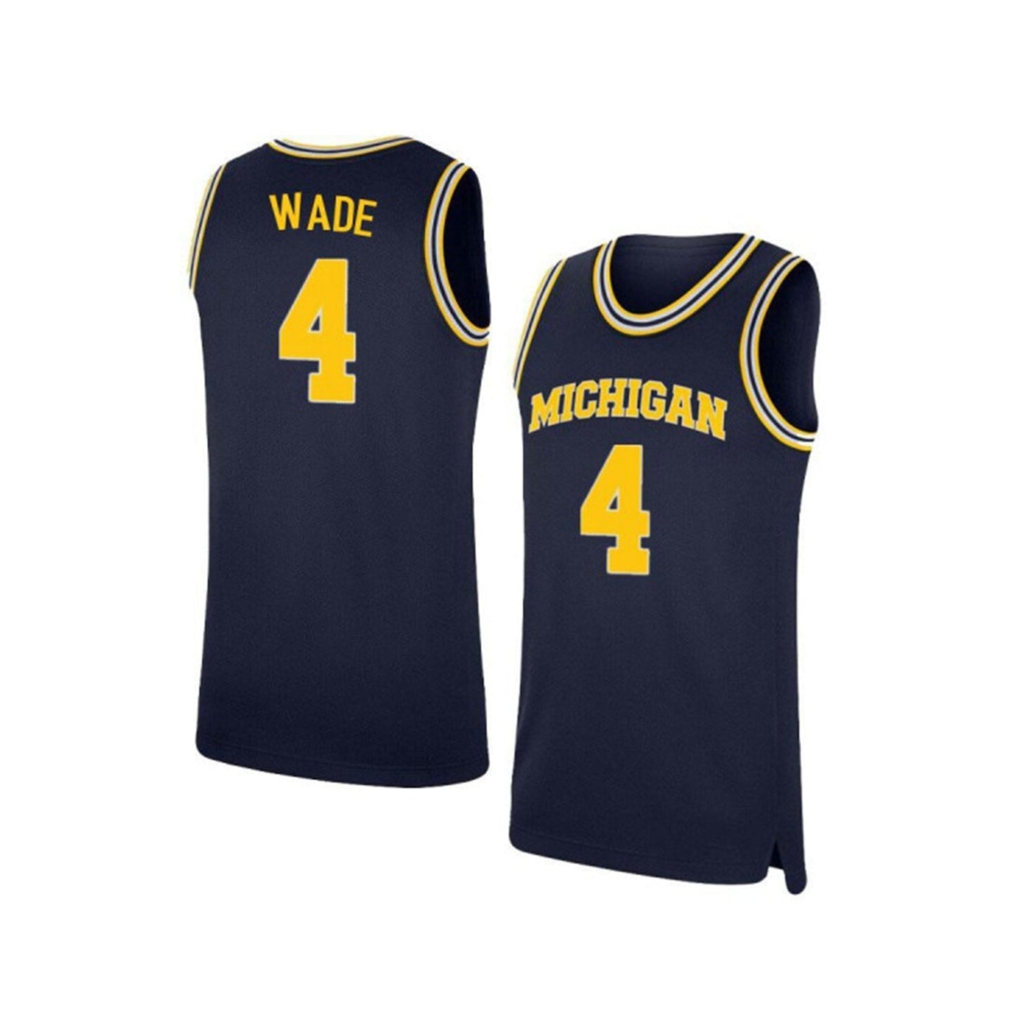 NCAAB Brandon Wade Michigan Wolverines 4 Jersey