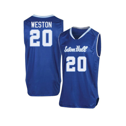 NCAAB Brandon Weston Seton Hall Pirates 20 Jersey