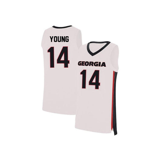 NCAAB Brandon Young Georgia Bulldogs 14 Jersey