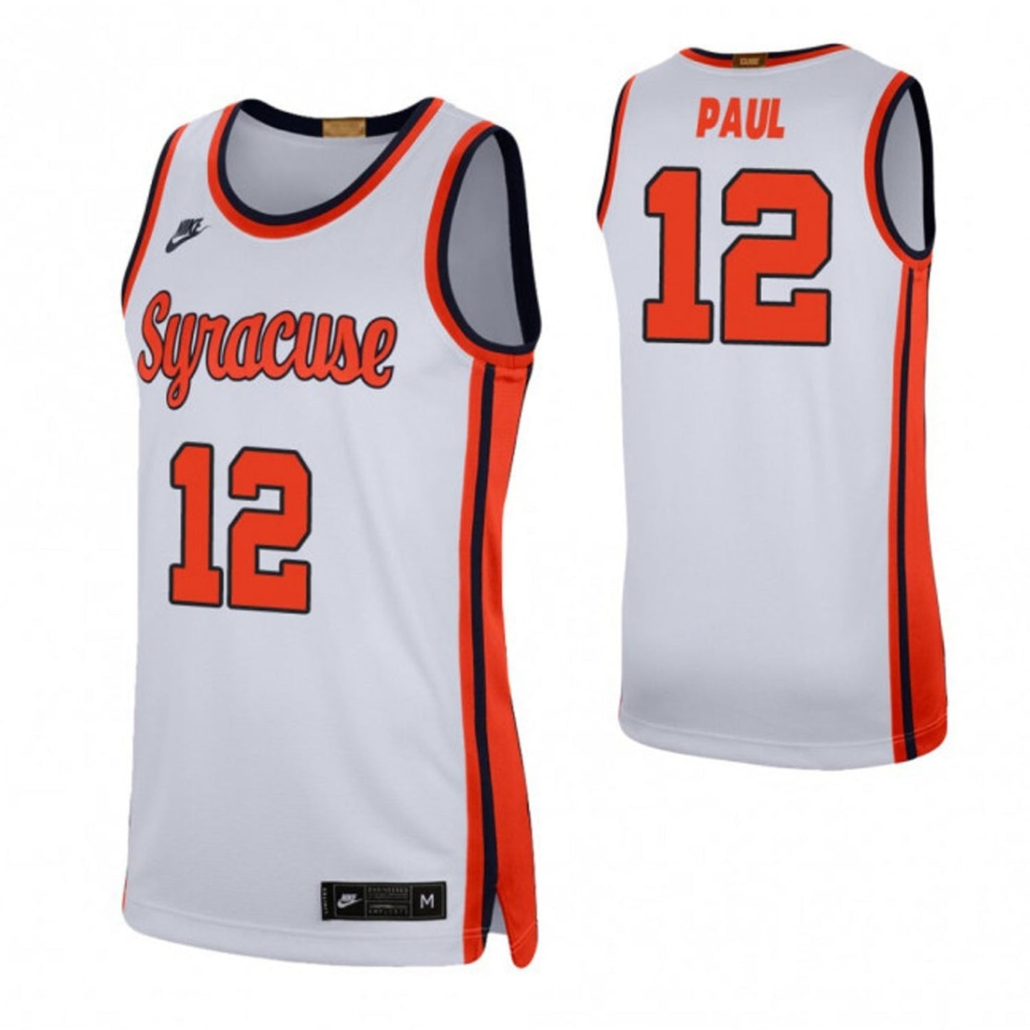 NCAAB Brendan Paul Syracuse Orange 12 Jersey