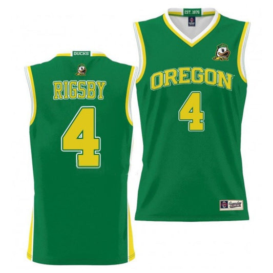 NCAAB Brennan Rigsby Oregon Ducks 4 Jersey