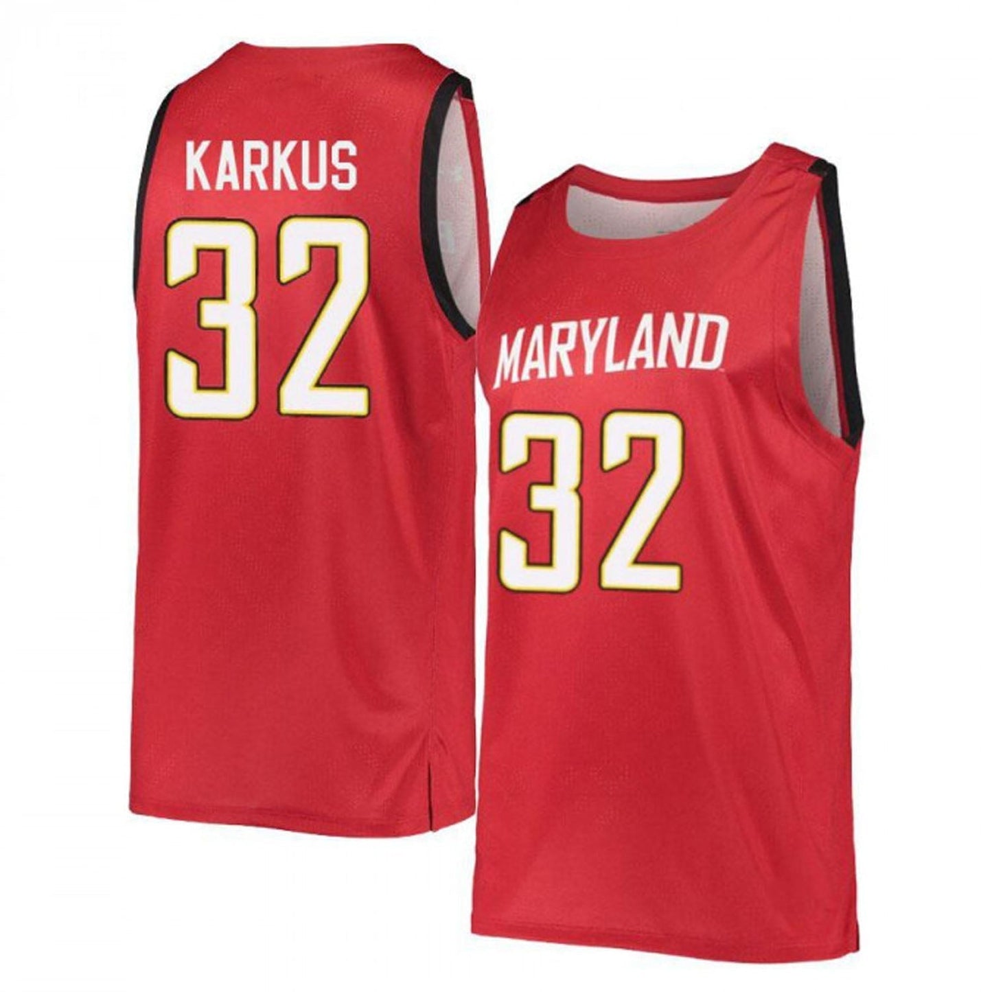 NCAAB Brett Karkus Maryland Terrapins 32 Jersey