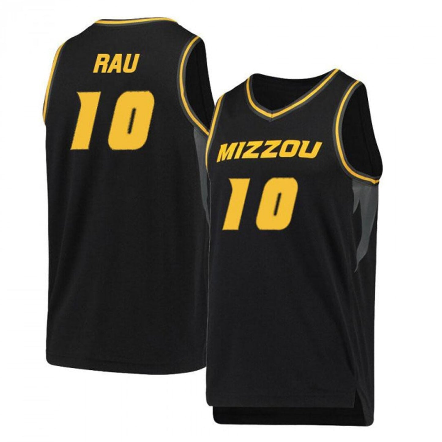 NCAAB Brett Rau Missouri Tigers 10 Jersey