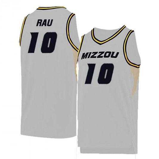 NCAAB Brett Rau Missouri Tigers 10 Jersey