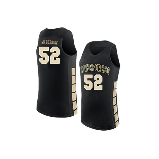 NCAAB Britton Anderson Wake Forest Demon Deacons 52 Jersey
