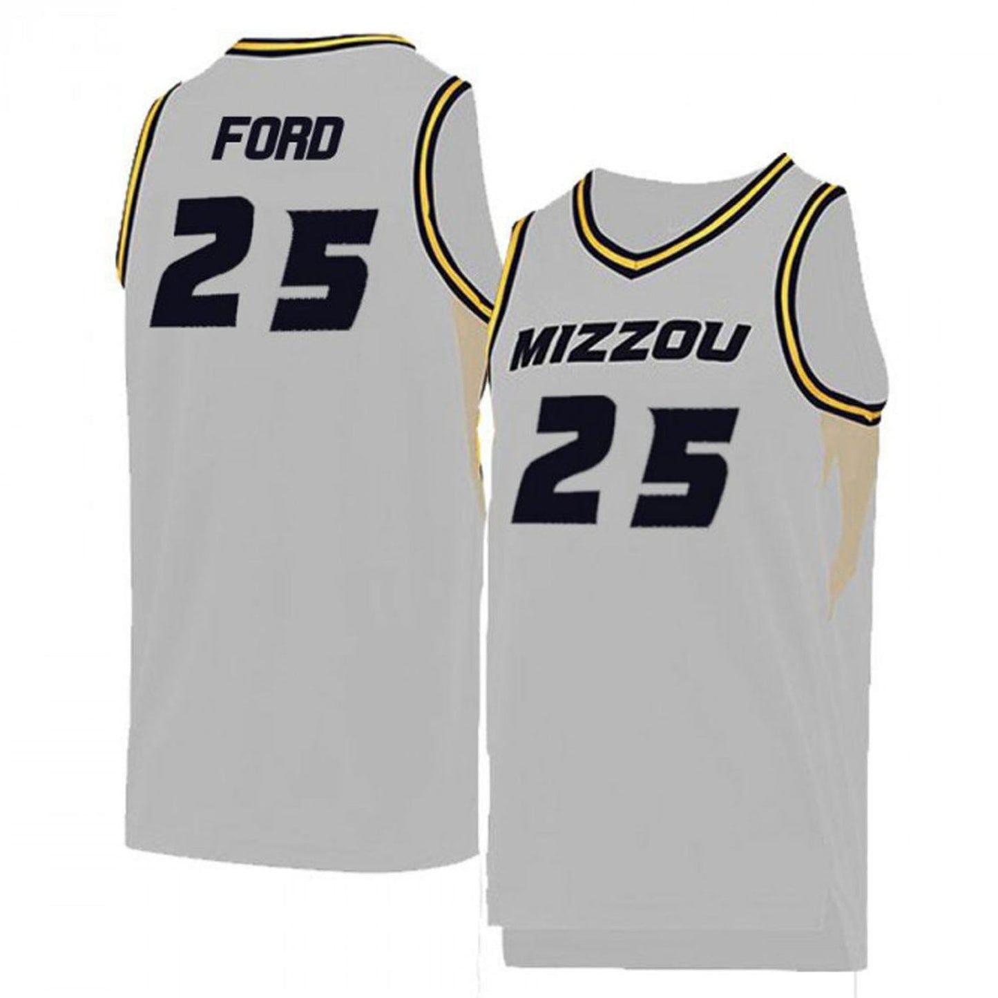 NCAAB Brooks Ford Missouri Tigers 25 Jersey