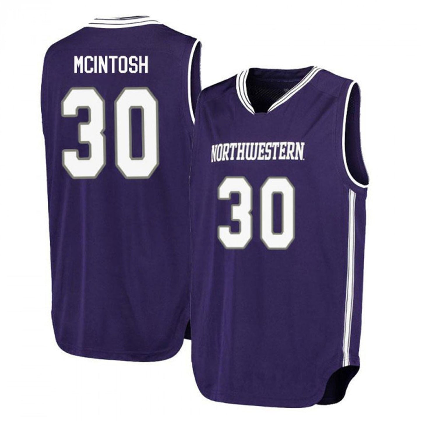 NCAAB Bryant McIntosh Northwestern Wildcats 30 Jersey