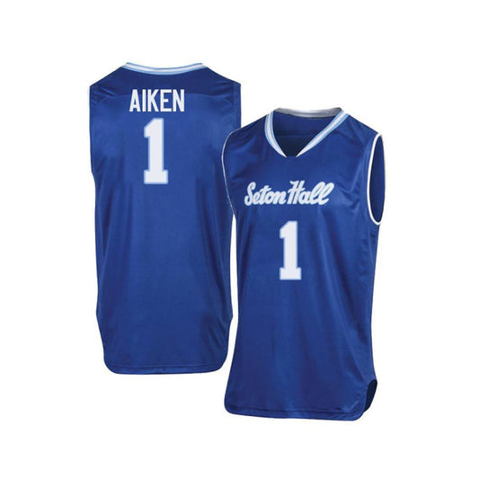 NCAAB Bryce Aiken Seton Hall Pirates 1 Jersey