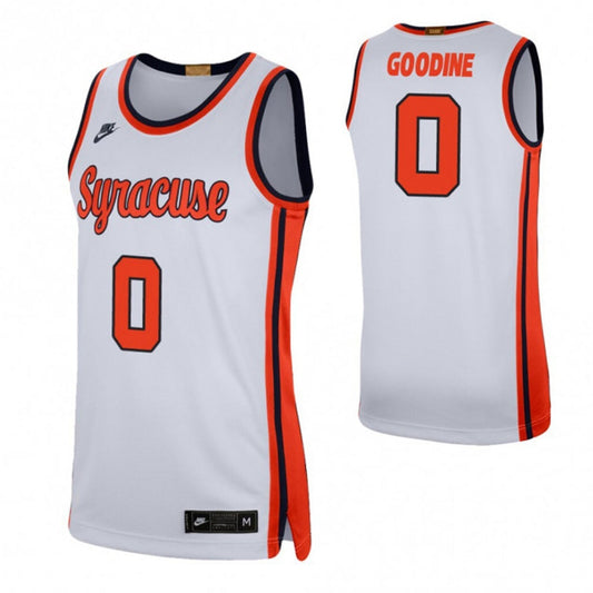 NCAAB Brycen Goodine Syracuse Orange 0 Jersey