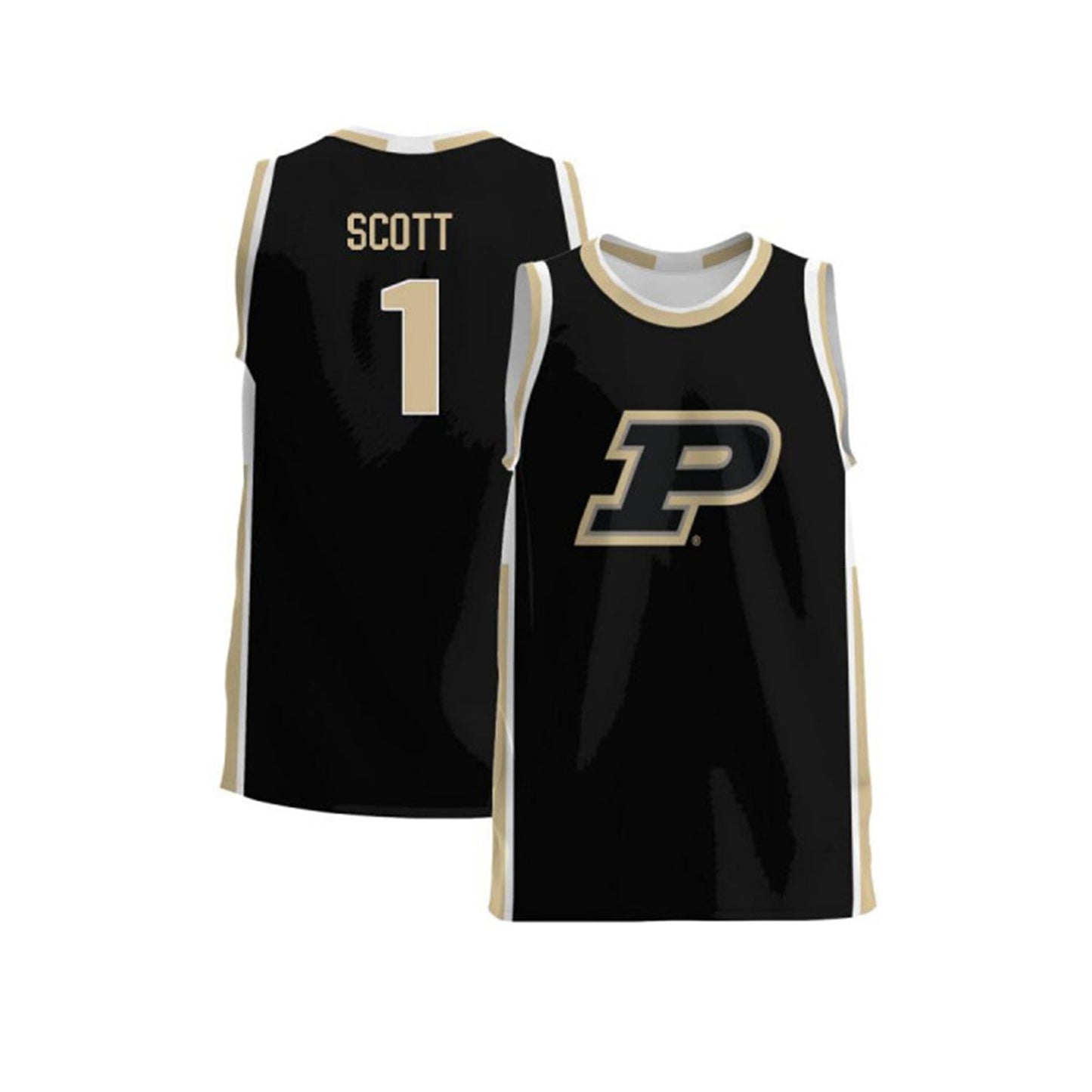 NCAAB Bryson Scott Purdue Boilermakers 1 Jersey