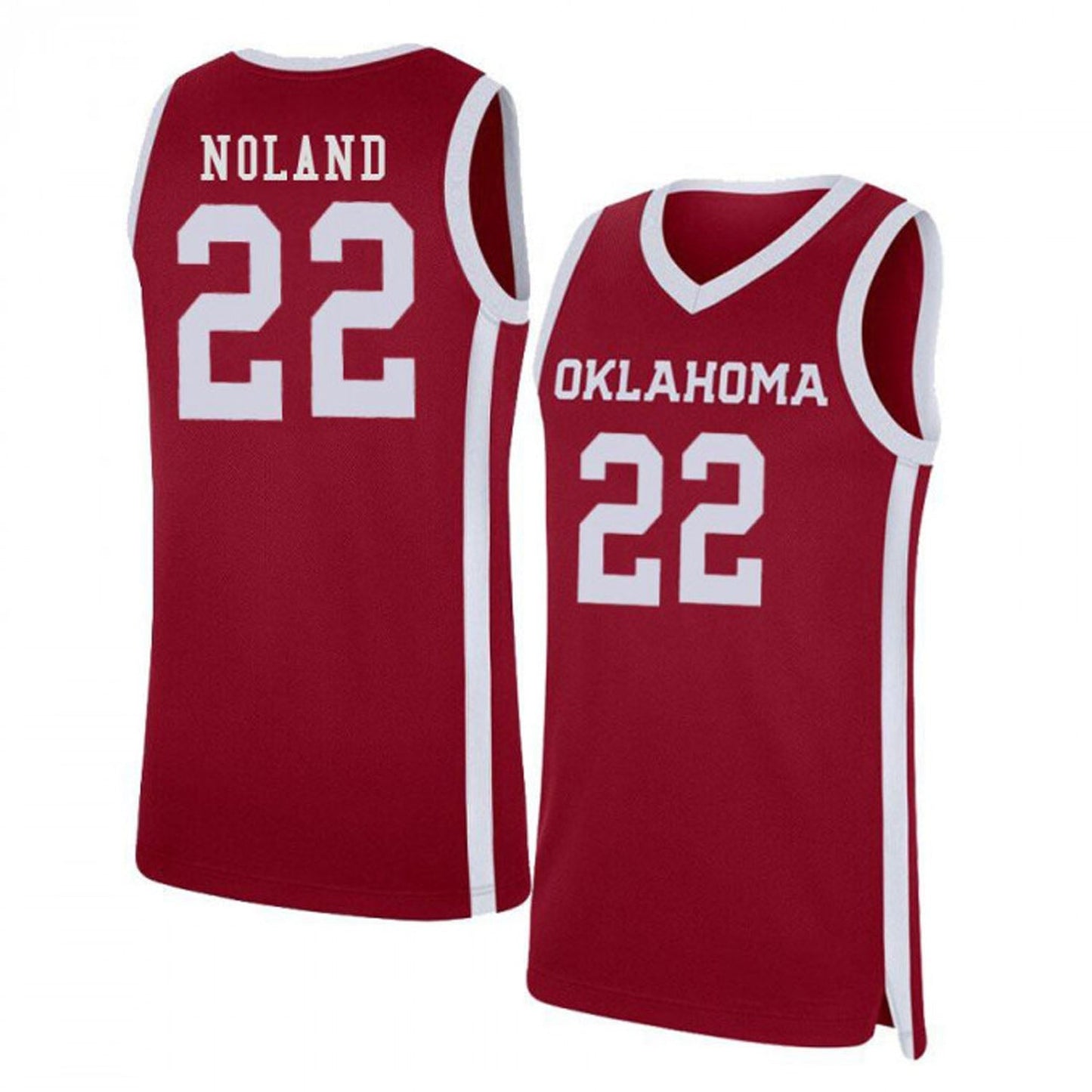 NCAAB C.J. Noland Oklahoma Sooners 22 Jersey