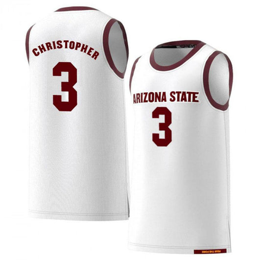 NCAAB Caleb Christopher Arizona State Sun Devils 3 Jersey