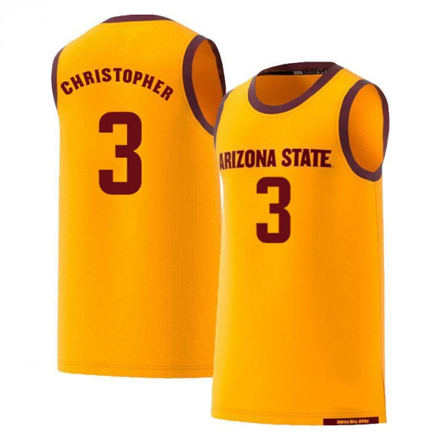 NCAAB Caleb Christopher Arizona State Sun Devils 3 Jersey