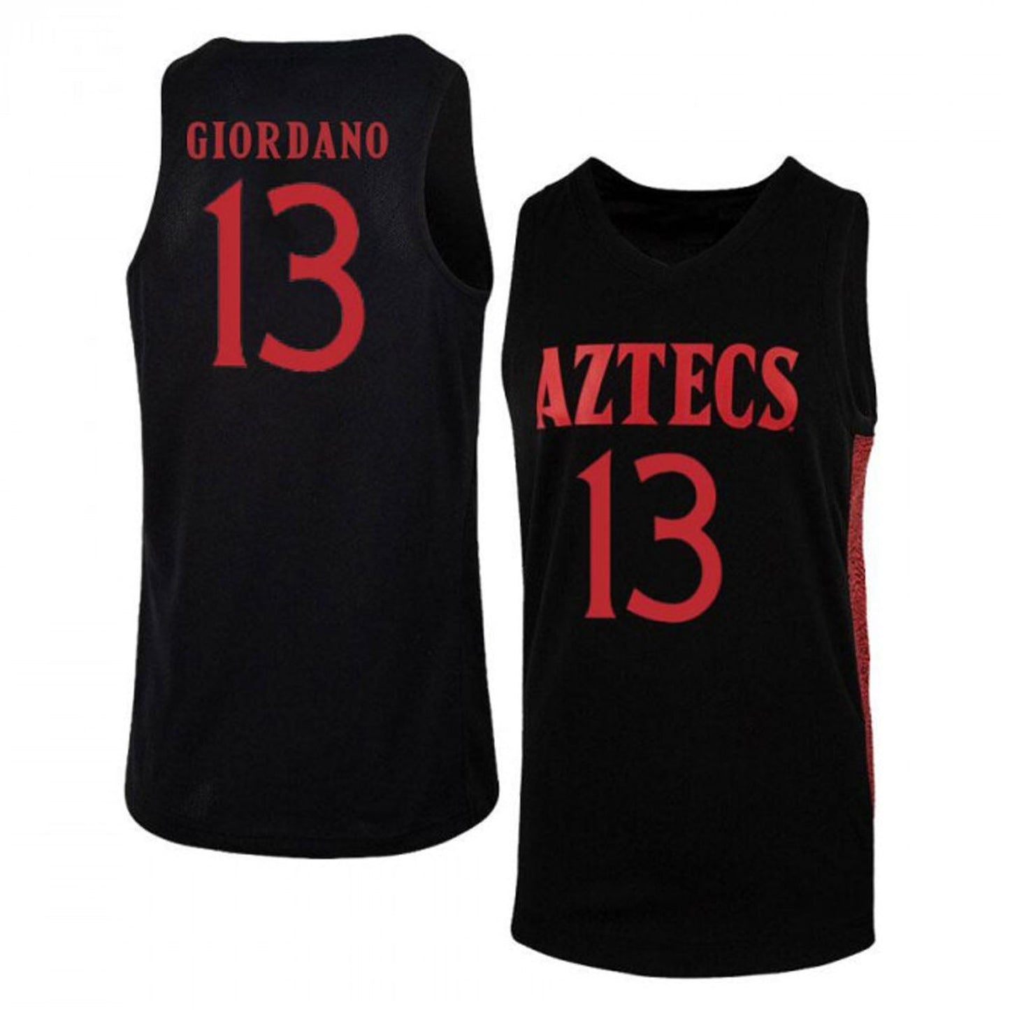 NCAAB Caleb Giordano San Diego State Aztecs 13 Jersey