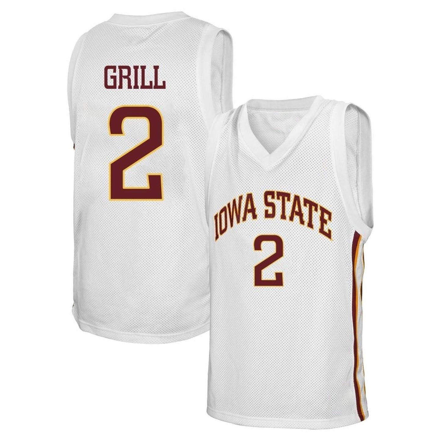 NCAAB Caleb Grill Iowa State Cyclones 2 Jersey