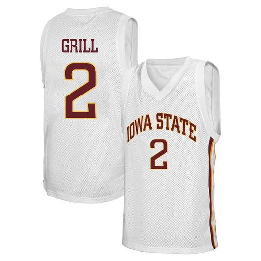 NCAAB Caleb Grill Iowa State Cyclones 2 Jersey