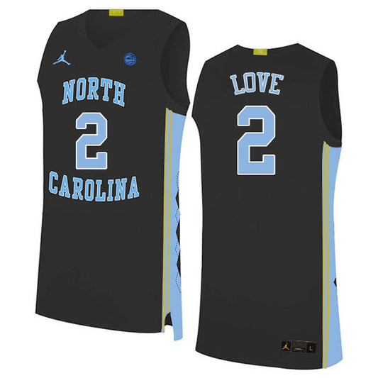 NCAAB Caleb Love Carolina Tar Heels 2 Jersey