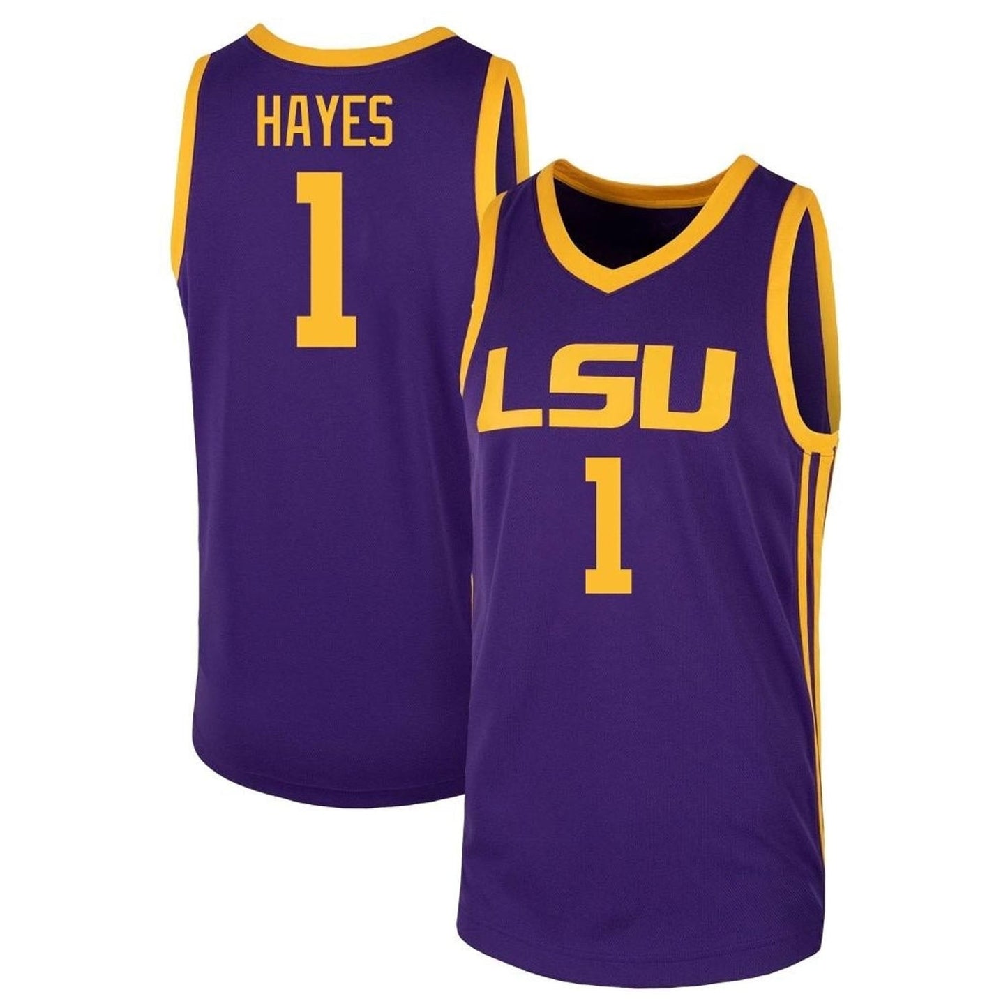 NCAAB Cam Hayes LSU Tigers 1 Jersey